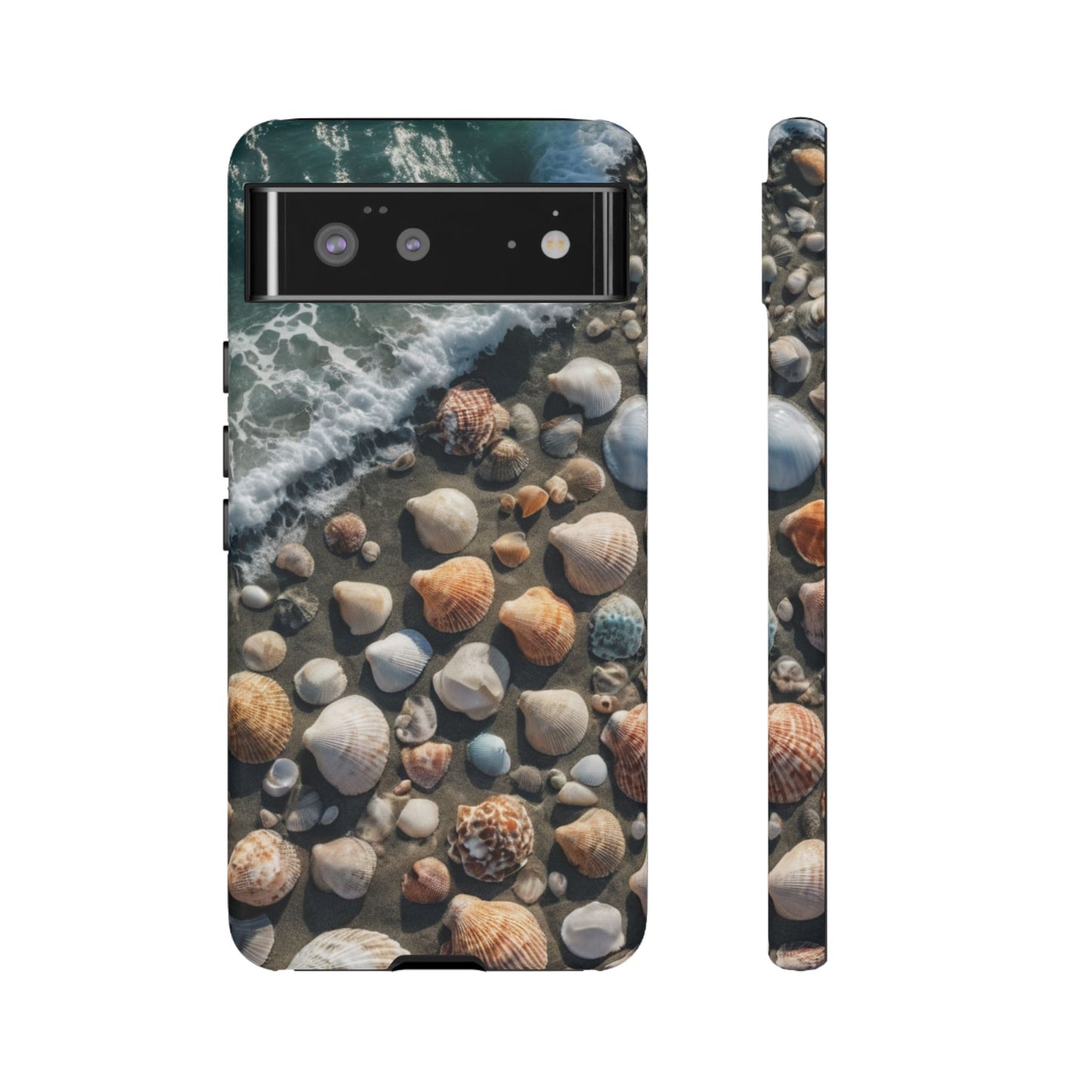 She Sells Sea Shells Phone Case for Google Pixel 8–Pixel 8 Pro, Pixel 7, Pixel 6 Pro, Pixel 6, Pixel 5 5G - Designed by Thalia