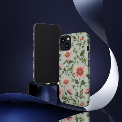 Flower Garden Phone Case for iPhone 8–16 Pro Max, iPhone 8 Plus–13 Mini, iPhone XS–XS Max, iPhone 11–14 Pro Max - Designed by Thalia