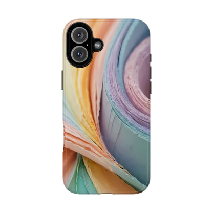 Pastel Perfection Stylish Unique UV Protected Phone Case for iPhone 8–16 Pro Max, iPhone 8 Plus–13 Mini, iPhone XS–XS Max, iPhone 11–14 Pro Max - Designed by Thalia