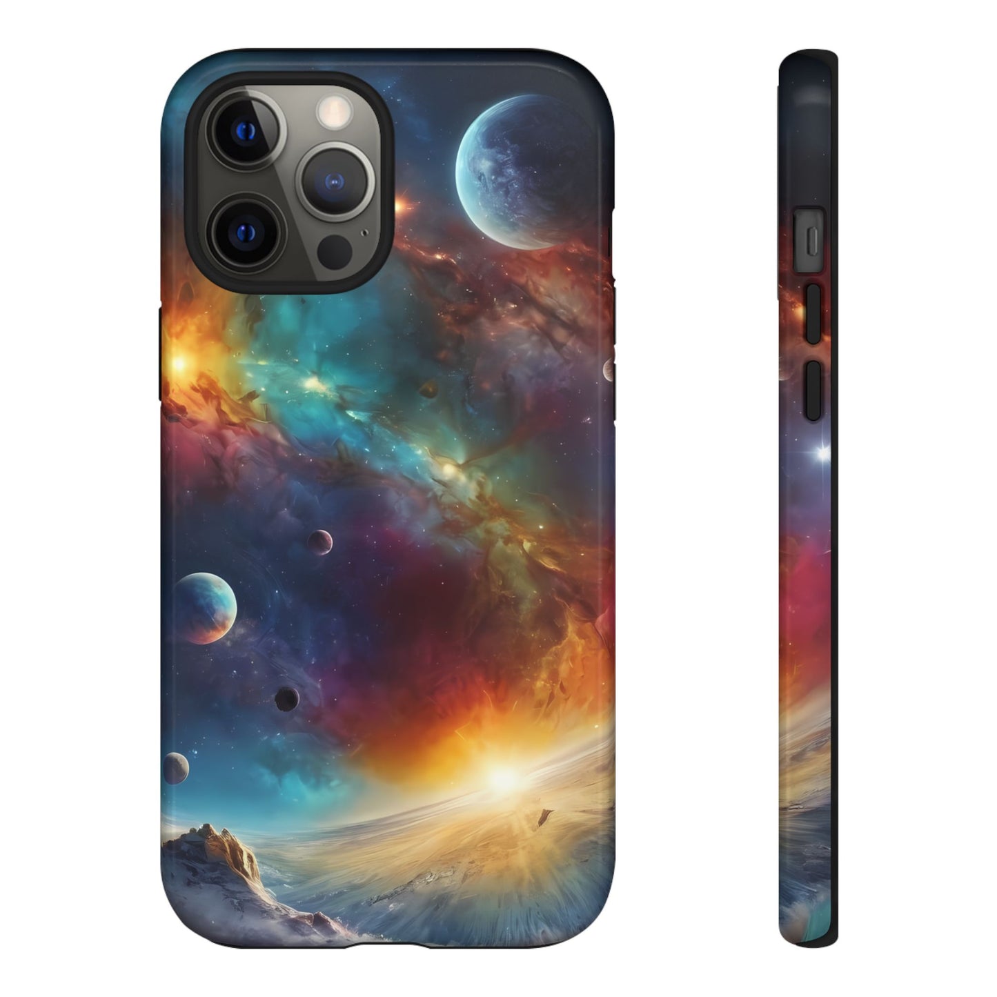 Cosmic Voyage Phone Case for iPhone 8–16 Pro Max, Pixel 5–8 Pro, Galaxy S10–S24 Ultra - Designed by Thalia