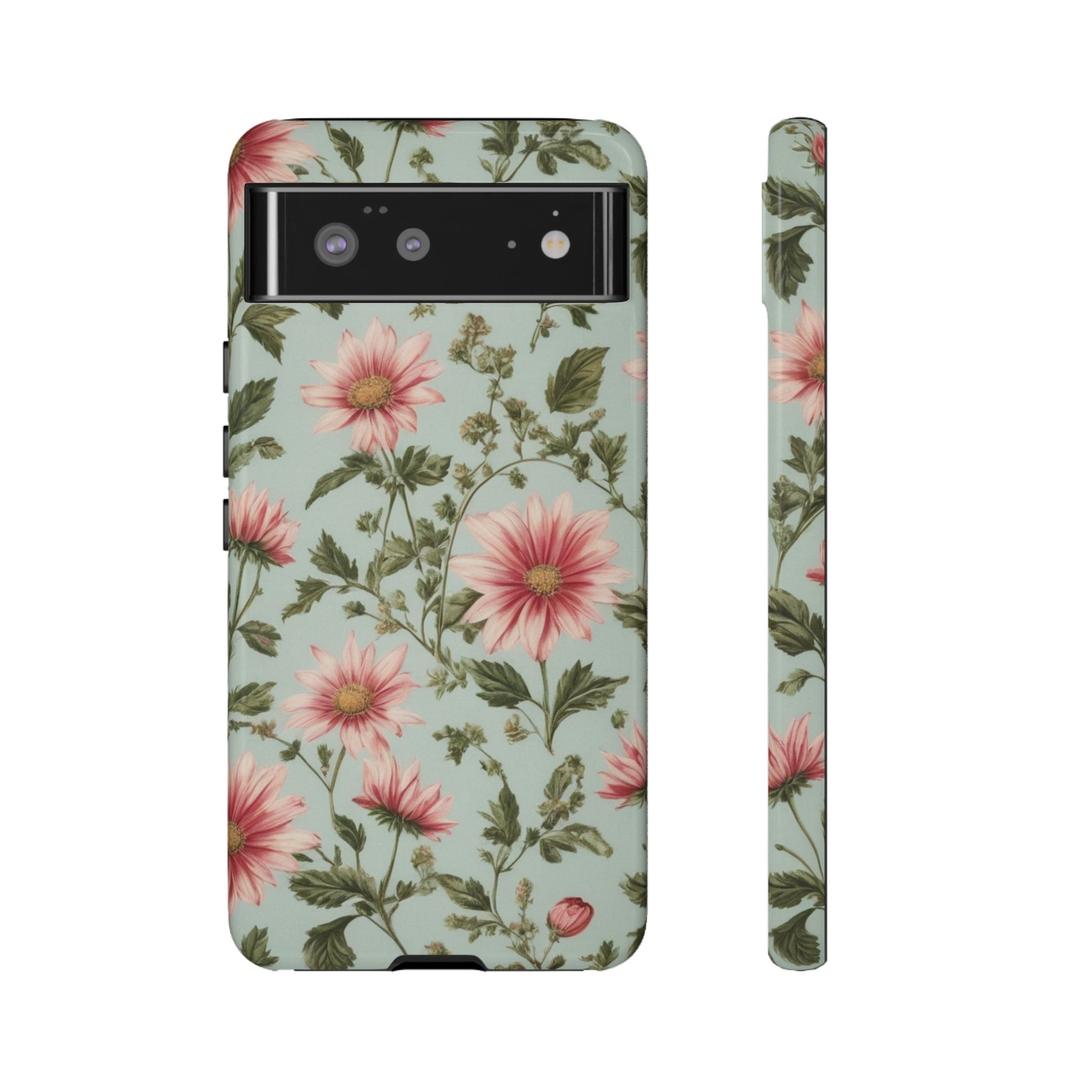 Flower Garden Custom Phone Case for iPhone 8–16 Pro Max, Pixel 5–8 Pro, Galaxy S10–S24 Ultra - Designed by Thalia