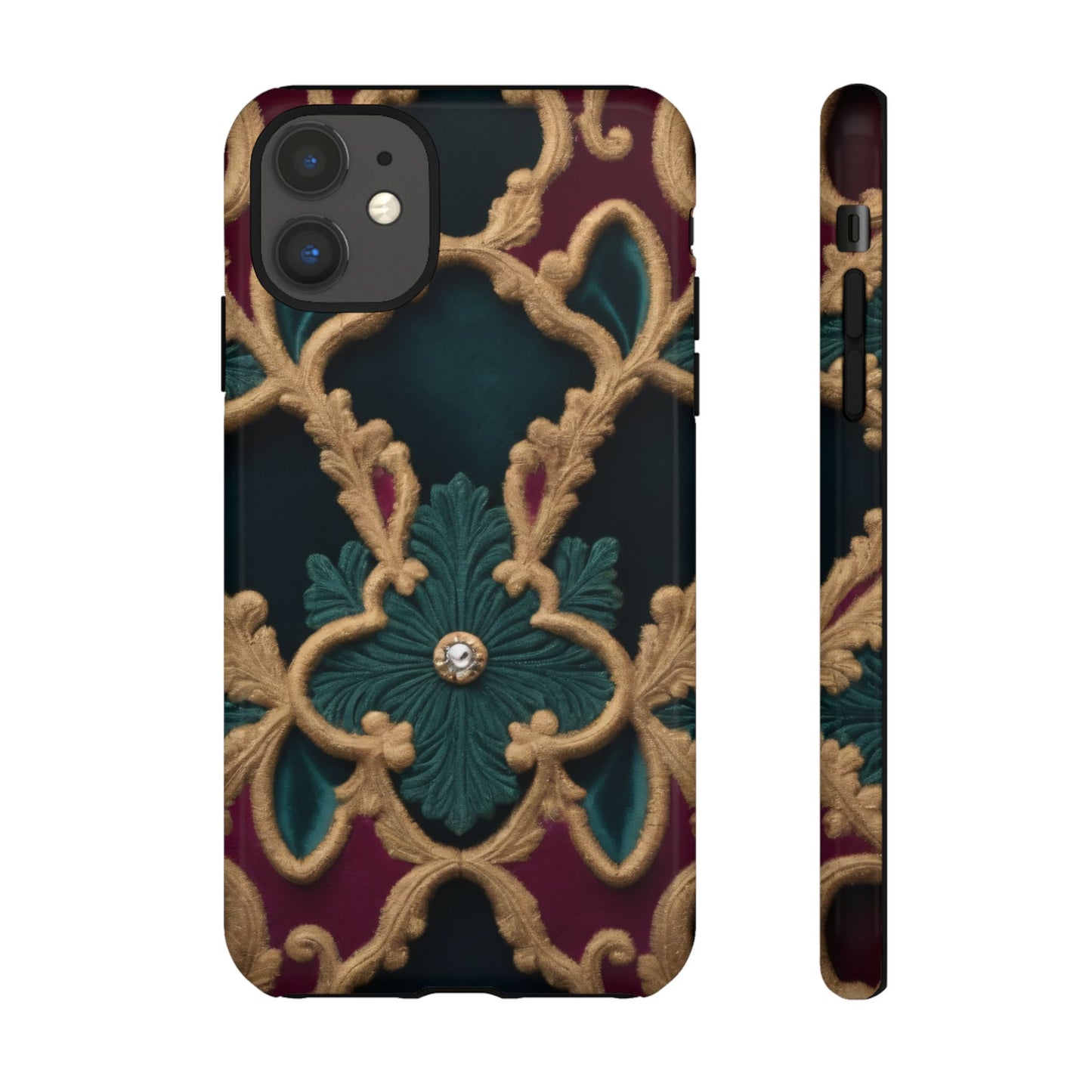 Velvet Luxe Phone Case for iPhone 8–16 Pro Max, Pixel 5–8 Pro, Galaxy S10–S24 Ultra - Designed by Thalia