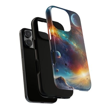 Cosmic Voyage Phone Case for iPhone 8–16 Pro Max, Pixel 5–8 Pro, Galaxy S10–S24 Ultra - Designed by Thalia