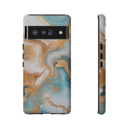 Marble Hues Phone Case for Google Pixel 8 Pro, Pixel 8, Pixel 7, Pixel 6 Pro, Pixel 6, Pixel 5 5G - Designed by Thalia