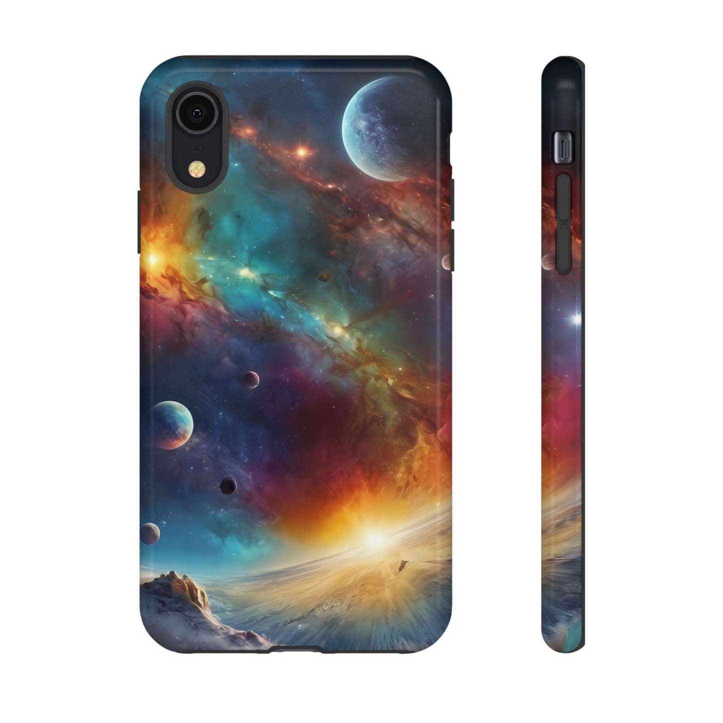 Cosmic Voyage Phone Case for iPhone 8–16 Pro Max, Pixel 5–8 Pro, Galaxy S10–S24 Ultra - Designed by Thalia