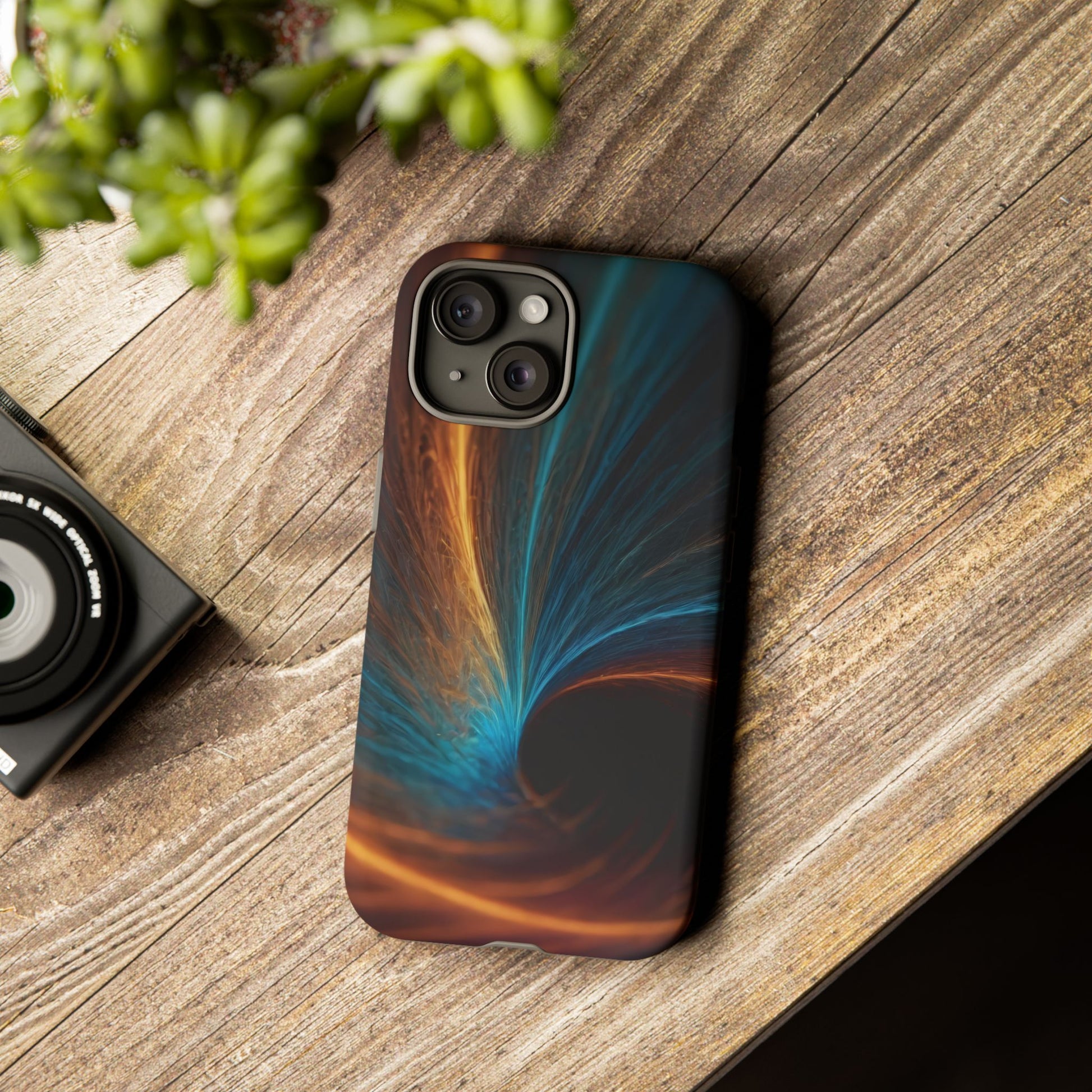 Ethereal Echoes Phone Case for iPhone 8–16 Pro Max, Pixel 5–8 Pro, Galaxy S10–S24 Ultra - Designed by Thalia