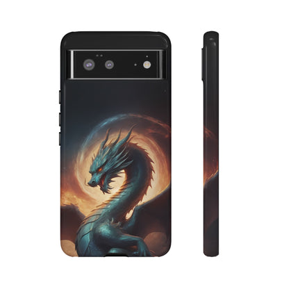 Chinese Zodiac Dragon Phone Case for iPhone 8–16 Pro Max, Pixel 5–8 Pro, Galaxy S10–S24 Ultra - Designed by Thalia