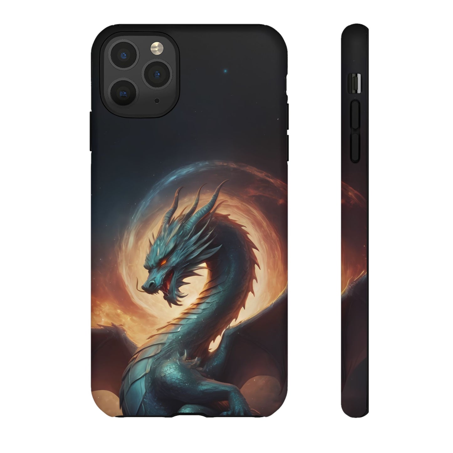 Chinese Zodiac Dragon Phone Case for iPhone 8–16 Pro Max, Pixel 5–8 Pro, Galaxy S10–S24 Ultra - Designed by Thalia