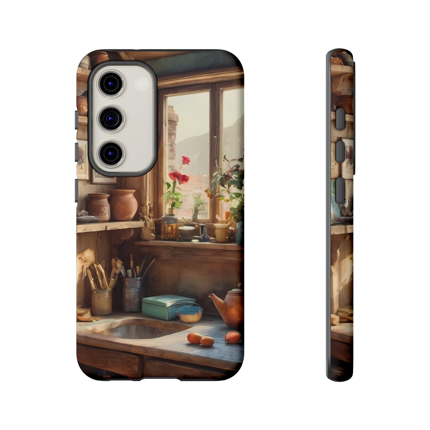 Vintage Vignettes Custom Phone Case for Samsung Galaxy S10–S10 Plus, S20–S20 Ultra, S21, S22, S23, S24 Ultra - Designed by Thalia