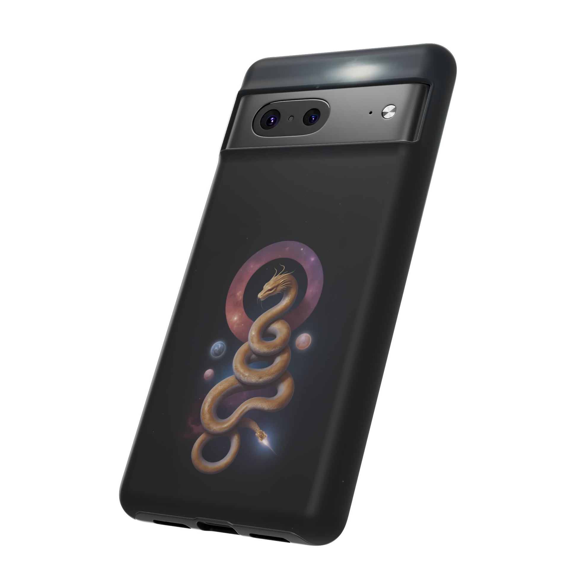 Chinese Zodiac Snake Phone Case for Google Pixel 8 Pro, Pixel 8, Pixel 7, Pixel 6 Pro, Pixel 6, Pixel 5 5G - Designed by Thalia