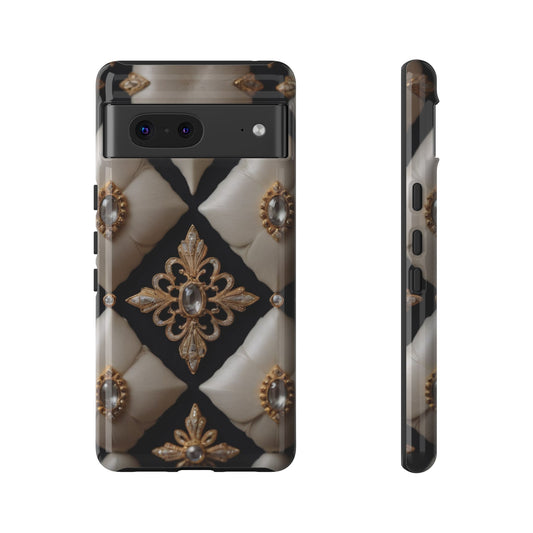 Diamond Solstice Phone Case for Google Pixel 8 Pro, Pixel 8, Pixel 7, Pixel 6 Pro, Pixel 6, Pixel 5 5G - Designed by Thalia