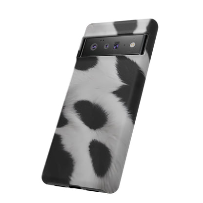 Chic Bovine Elegance Phone Case for iPhone 8–16 Pro Max, Pixel 5–8 Pro, Galaxy S10–S24 Ultra - Designed by Thalia