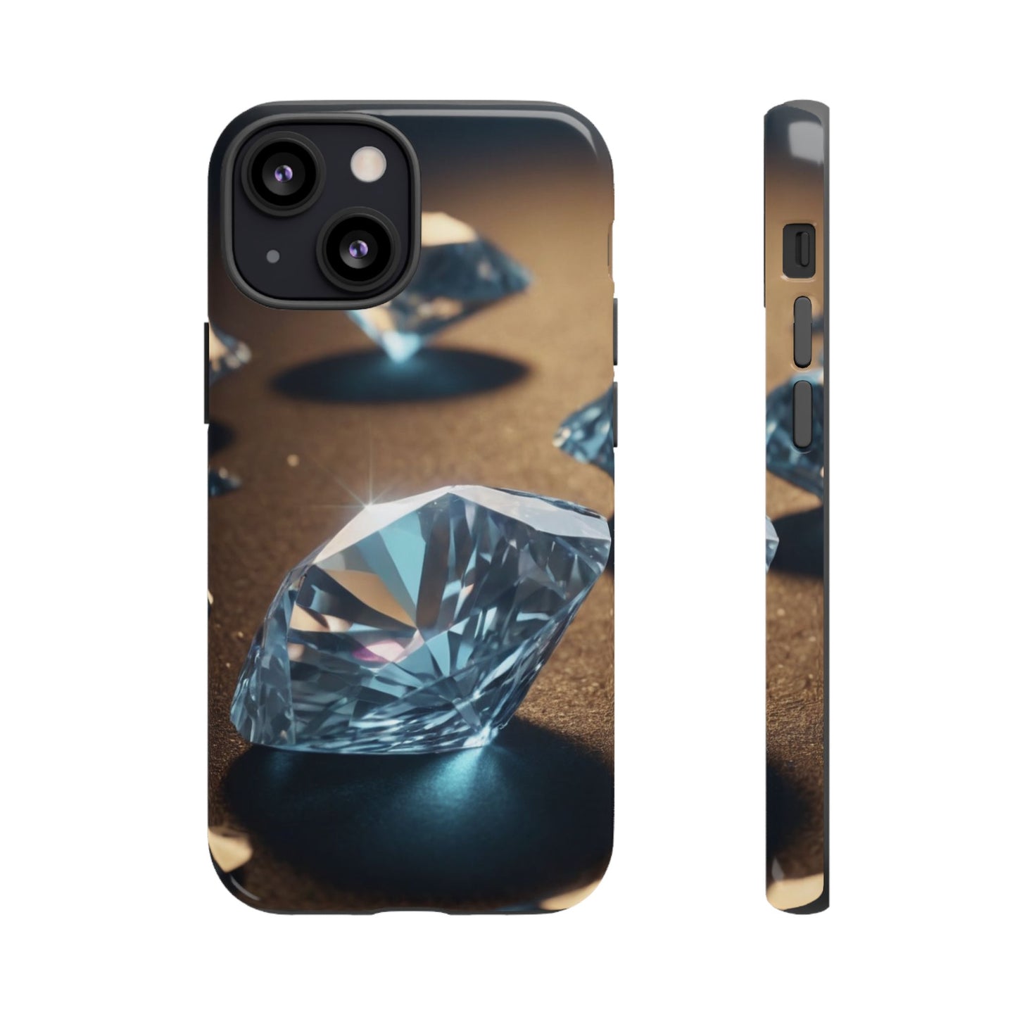 Raining Diamonds Custom, Stylish, Unique & UV protected phone case for Google Pixel, Samsung & iPhone - design for all models - Designed by Thalia