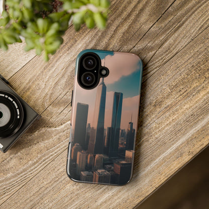 City Skylines Phone Case for iPhone 8–16 Pro Max, iPhone 8 Plus–13 Mini, iPhone XS–XS Max, iPhone 11–14 Pro Max - Designed by Thalia