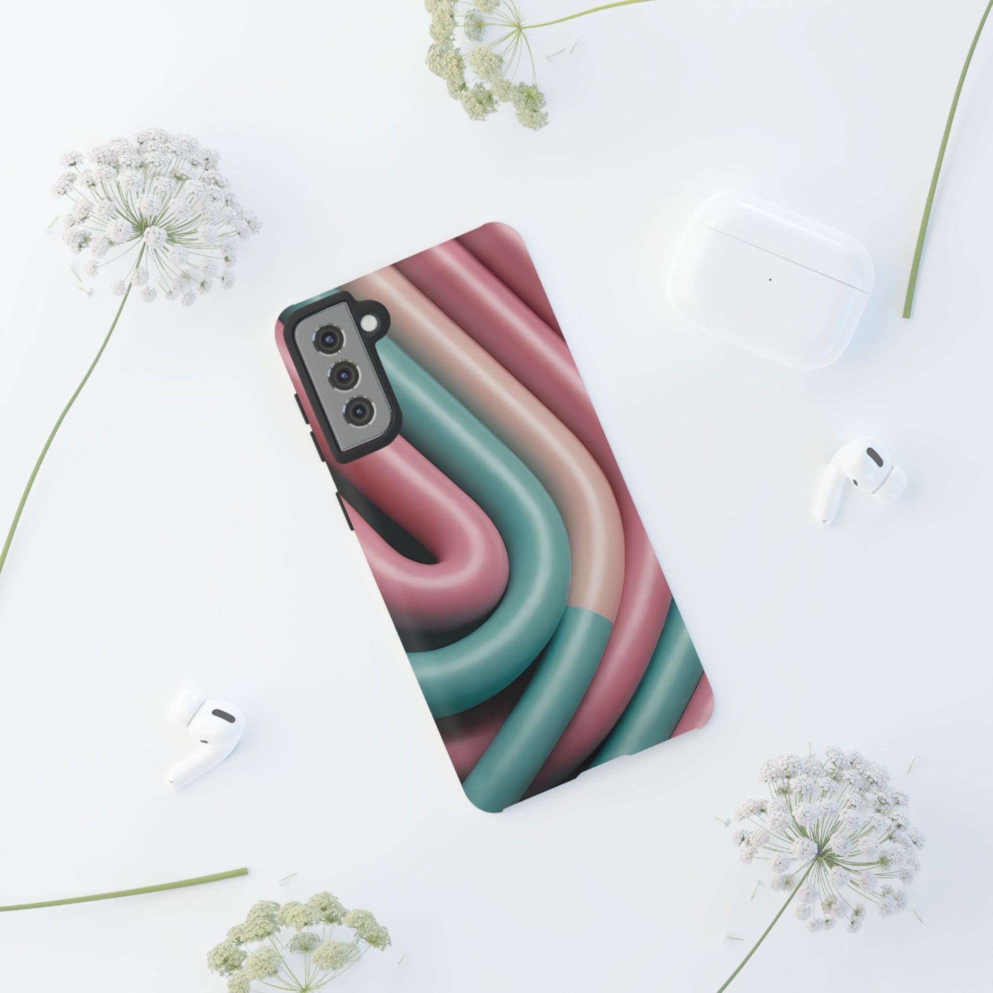 50s Retro Custom Phone Case for Samsung Galaxy S10–S24 Ultra - Designed by Thalia