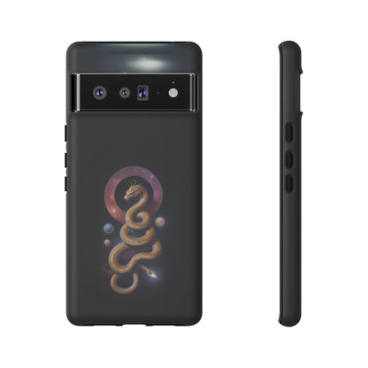 Chinese Zodiac Snake Phone Case for Google Pixel 8 Pro, Pixel 8, Pixel 7, Pixel 6 Pro, Pixel 6, Pixel 5 5G - Designed by Thalia