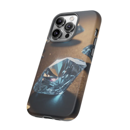 Raining Diamonds Custom, Stylish, Unique & UV protected phone case for Google Pixel, Samsung & iPhone - design for all models - Designed by Thalia