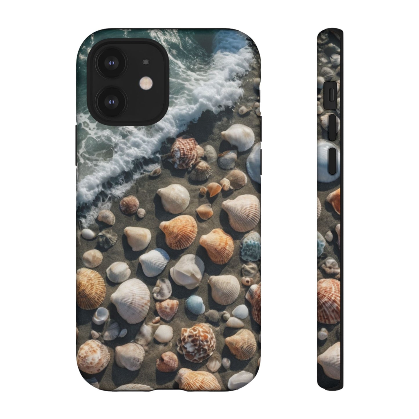 She Sells Sea Shells Phone Case for iPhone 8–16 Pro Max, Pixel 5–8 Pro, Galaxy S10–S24 Ultra - Designed by Thalia