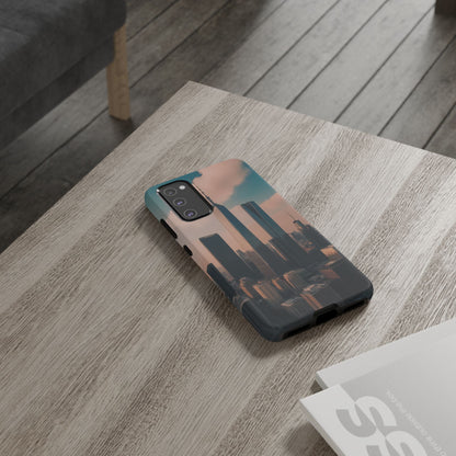 City Skylines Custom Phone Case for Samsung Galaxy S10–S10 Plus, S20–S20 Ultra, S21, S22, S23, S24 Ultra - Designed by Thalia