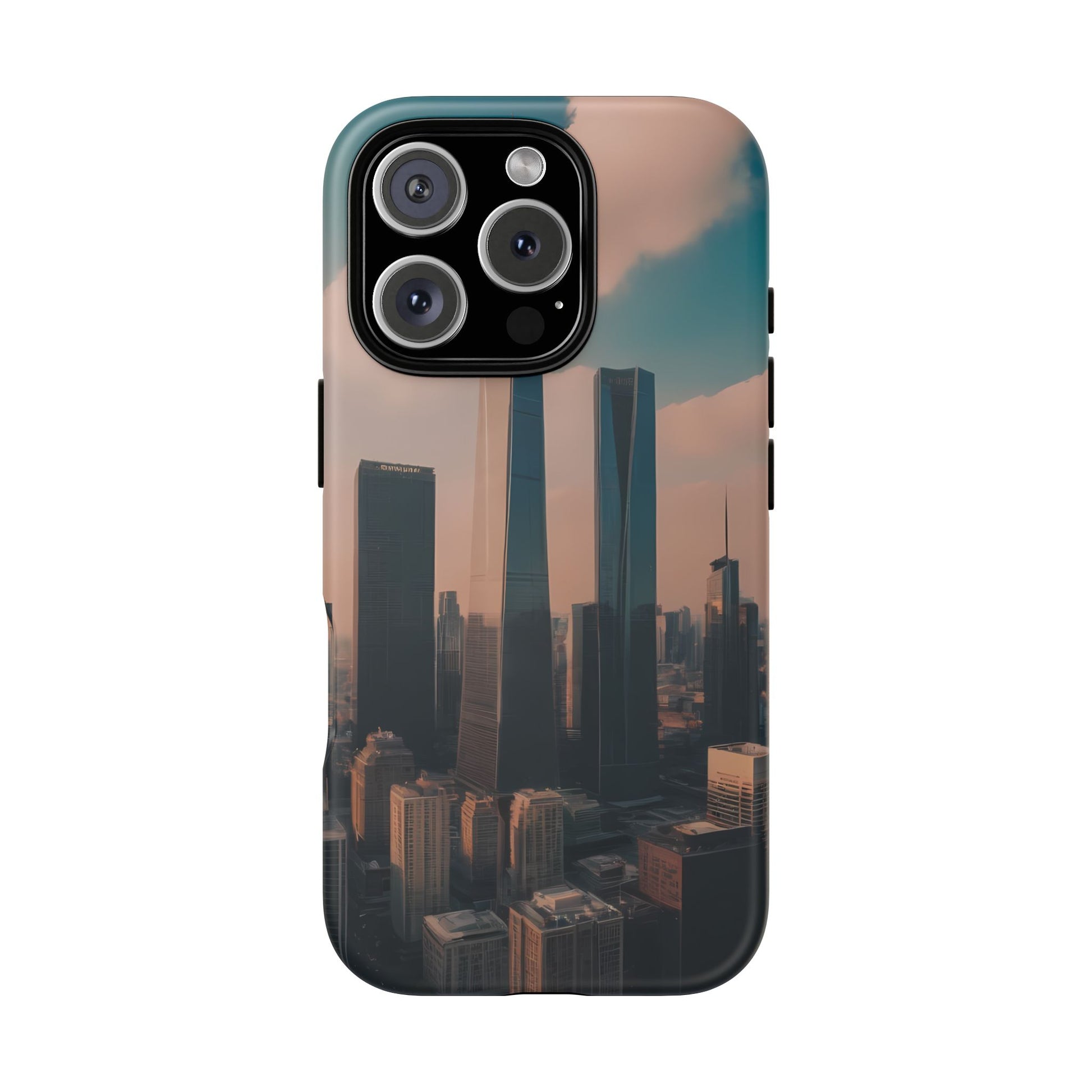 City Skylines Phone Case for iPhone 8–16 Pro Max, iPhone 8 Plus–13 Mini, iPhone XS–XS Max, iPhone 11–14 Pro Max - Designed by Thalia