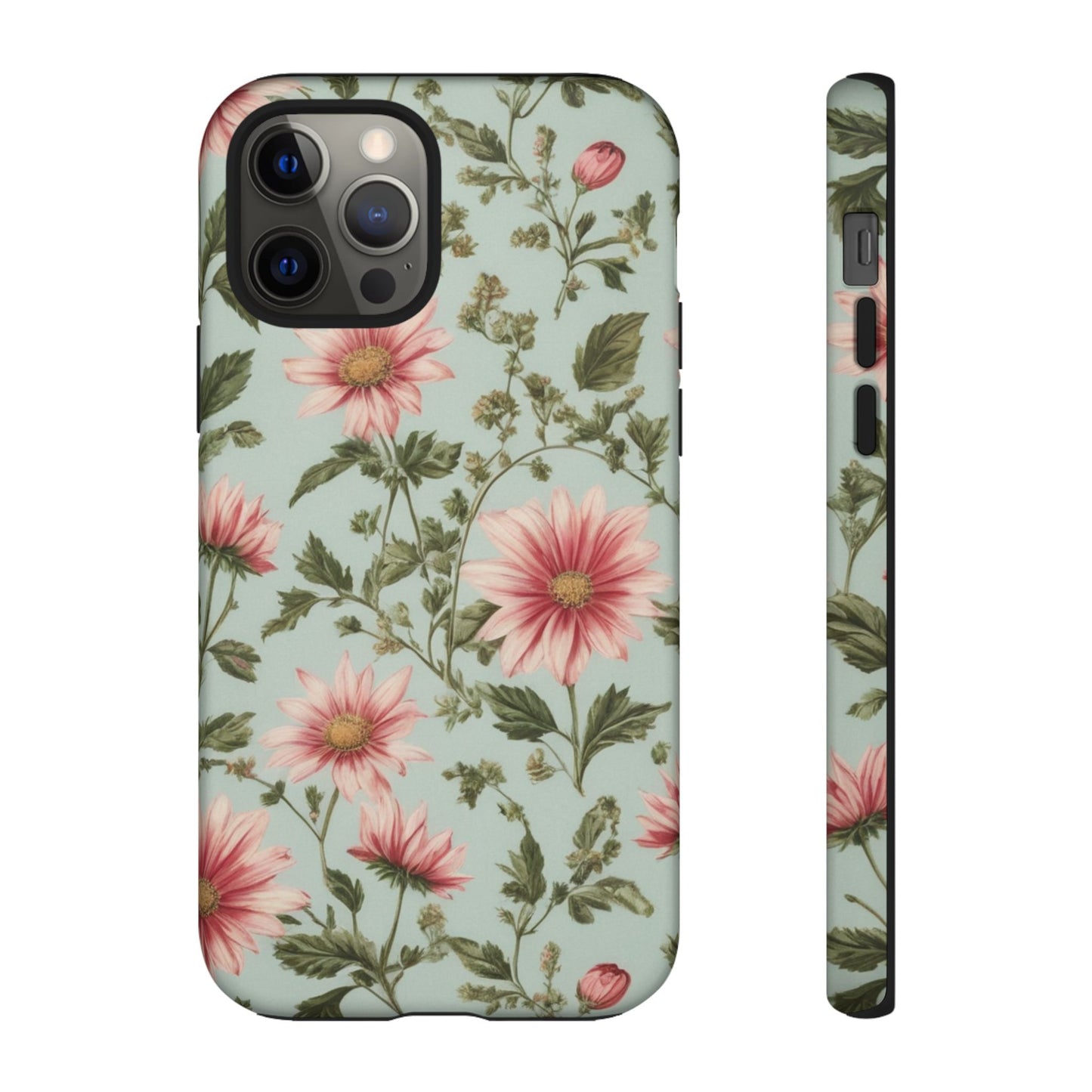 Flower Garden Custom Phone Case for iPhone 8–16 Pro Max, Pixel 5–8 Pro, Galaxy S10–S24 Ultra - Designed by Thalia