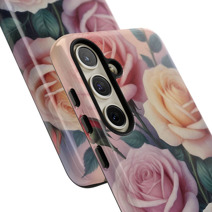 Roses Custom Phone Case for Samsung Galaxy S10–S10 Plus, S20–S20 Ultra, S21, S22, S23, S24 Ultra - Designed by Thalia