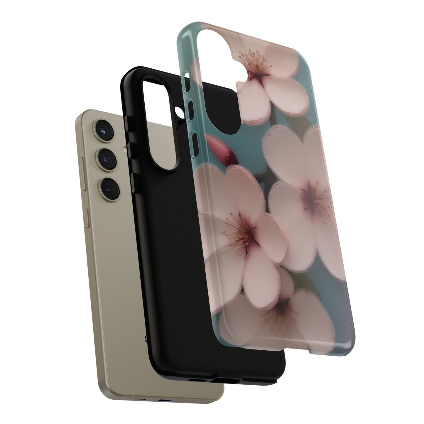 Cherry Blossom Phone Case for Samsung Galaxy S10–S24 - Designed by Thalia