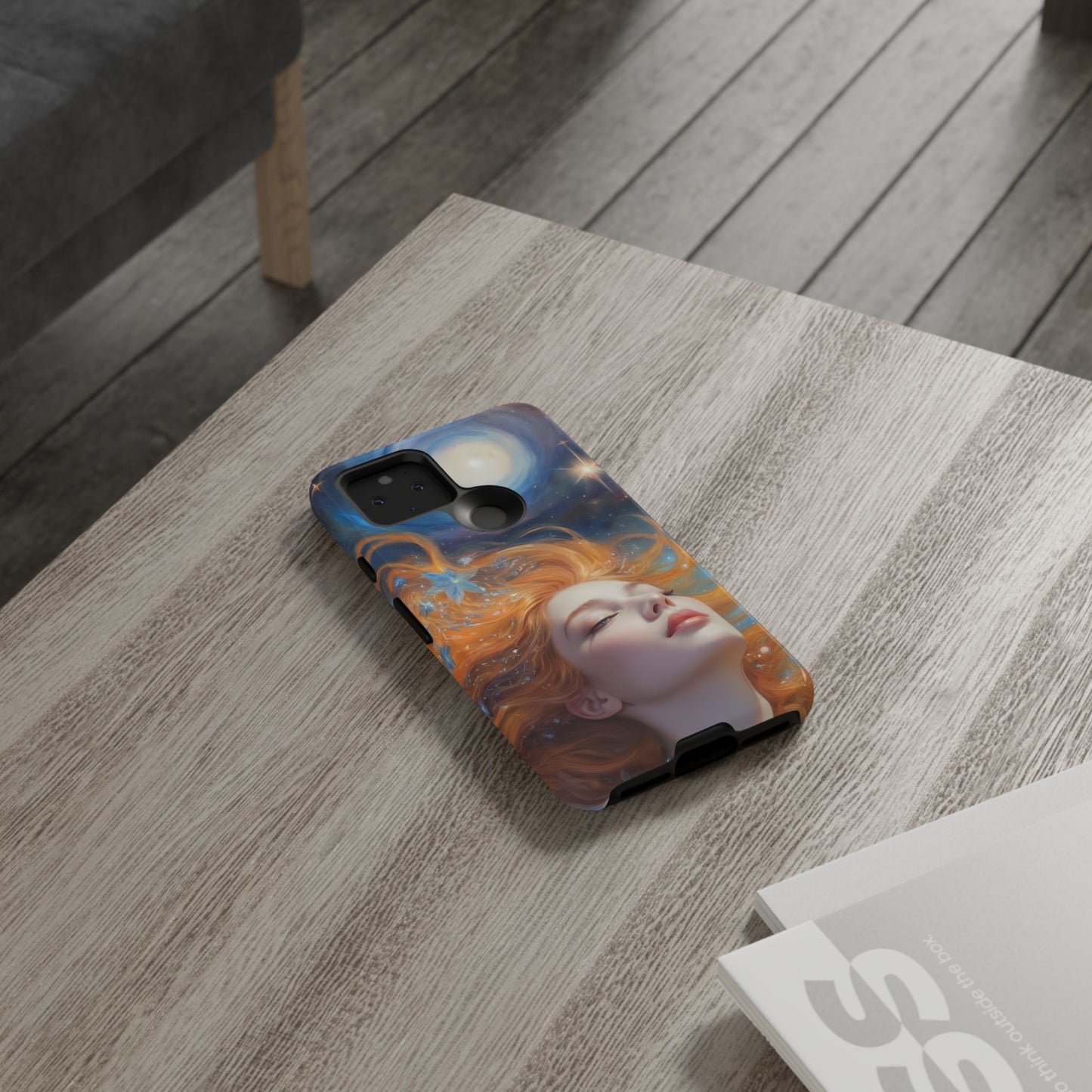 Celestial Dreams Custom Phone Case for Google Pixel 8 Pro, Pixel 8, Pixel 7, Pixel 6 Pro, Pixel 6, Pixel 5 5G - Designed by Thalia