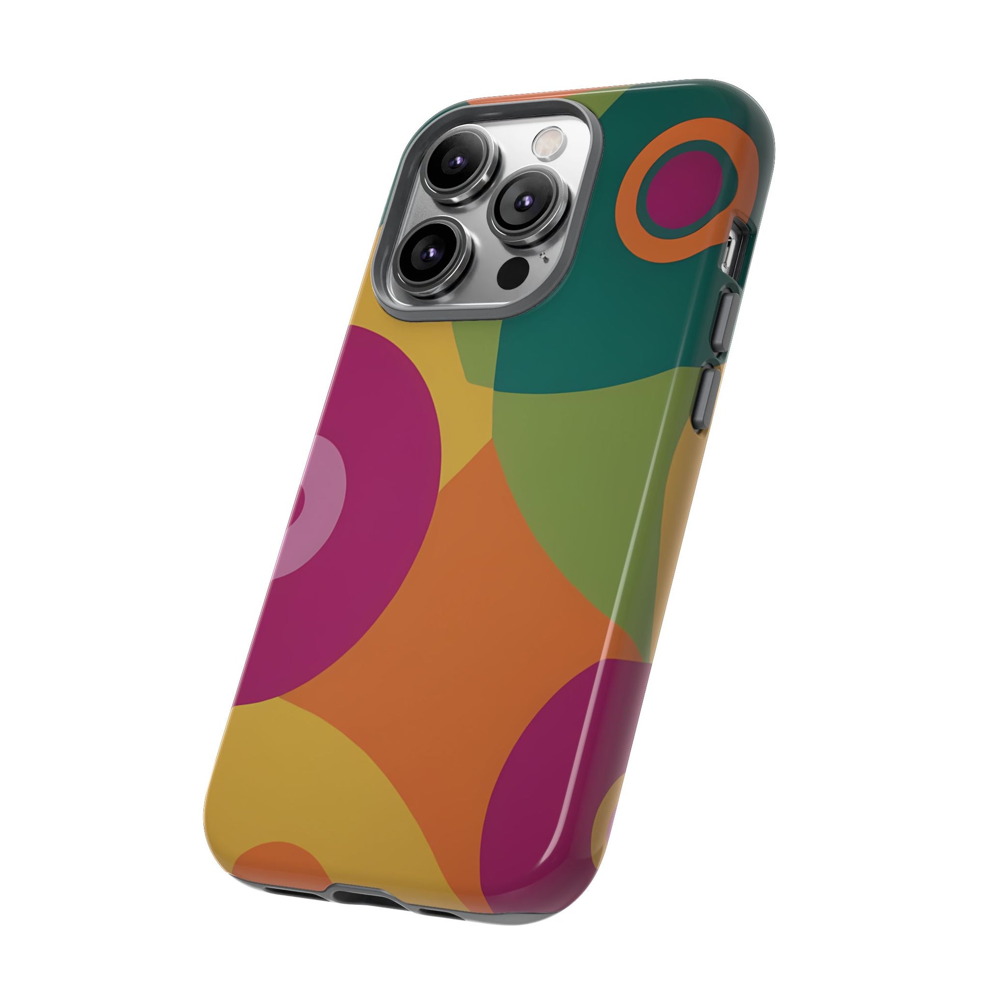 60s Retro Phone Case for iPhone 8–16 Pro Max, Pixel 5–8 Pro, Galaxy S10–S24 Ultra - Designed by Thalia