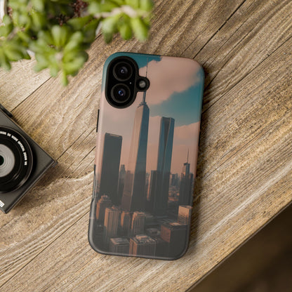 City Skylines Phone Case for iPhone 8–16 Pro Max, iPhone 8 Plus–13 Mini, iPhone XS–XS Max, iPhone 11–14 Pro Max - Designed by Thalia