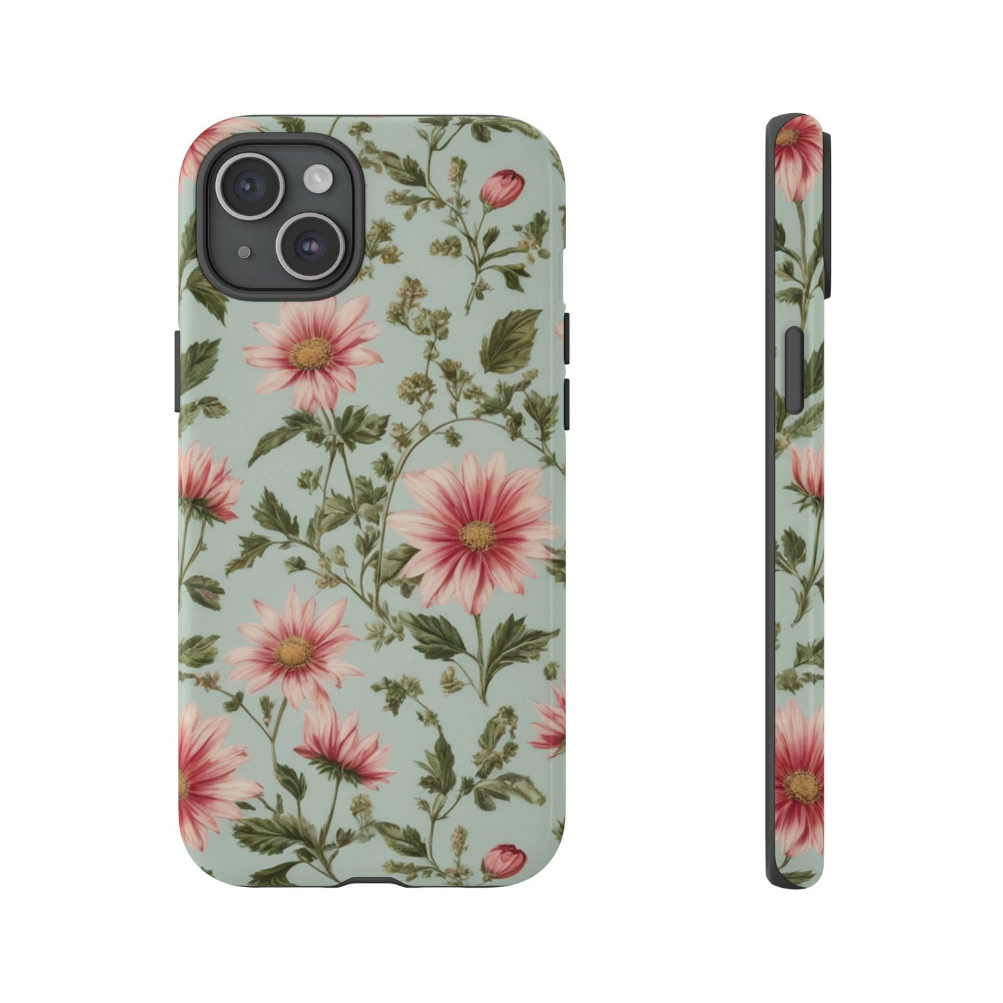 Flower Garden Custom Phone Case for iPhone 8–16 Pro Max, Pixel 5–8 Pro, Galaxy S10–S24 Ultra - Designed by Thalia