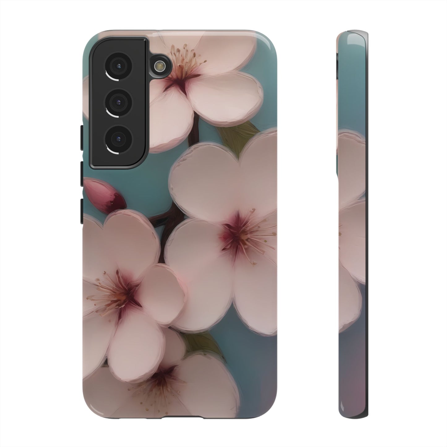 Cherry Blossom Phone Case for Samsung Galaxy S10–S24 - Designed by Thalia