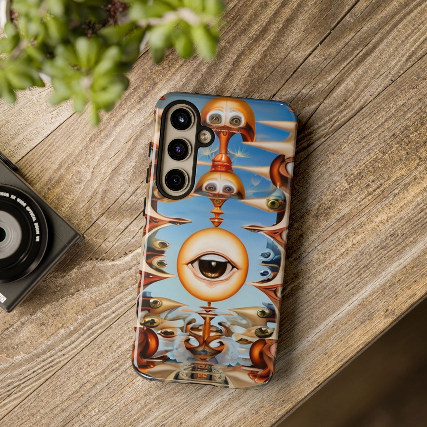 Surreal Suspect Custom Phone Case for Samsung Galaxy S10–S10 Plus, S20–S20 Ultra, S21, S22, S23, S24 Ultra - Designed by Thalia