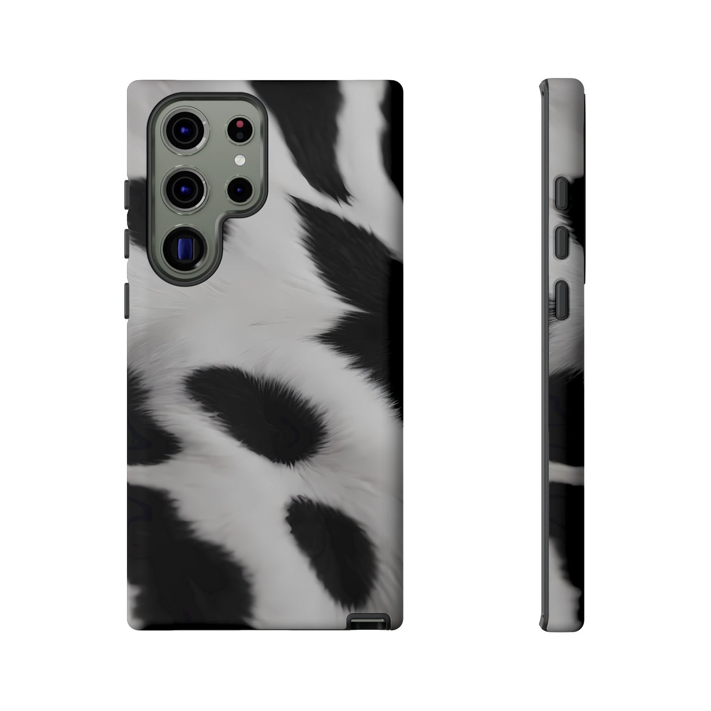 Chic Bovine Elegance Phone Case for iPhone 8–16 Pro Max, Pixel 5–8 Pro, Galaxy S10–S24 Ultra - Designed by Thalia