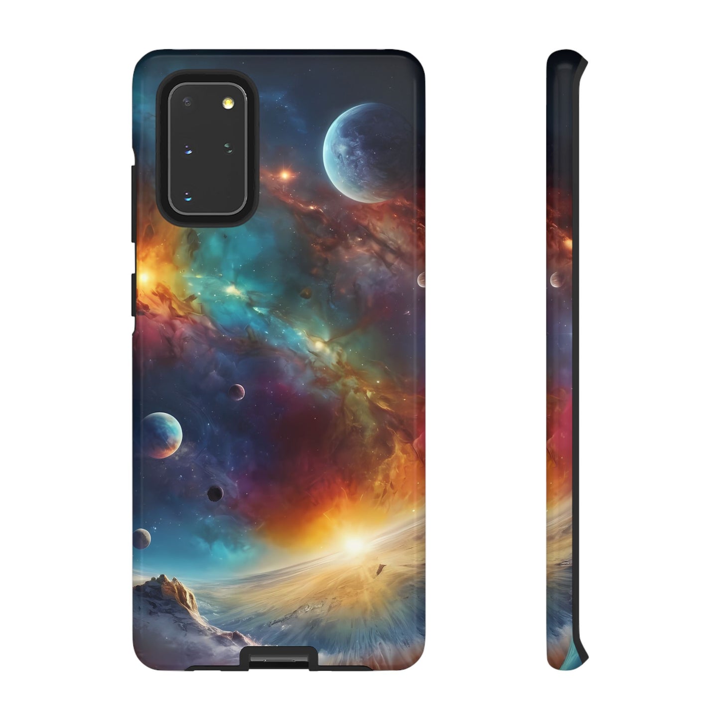 Cosmic Voyage Phone Case for iPhone 8–16 Pro Max, Pixel 5–8 Pro, Galaxy S10–S24 Ultra - Designed by Thalia