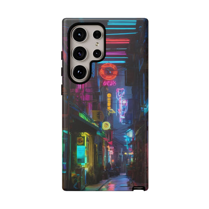 Electric Neon Custom Phone Case for Samsung Galaxy S10–S24 - Designed by Thalia