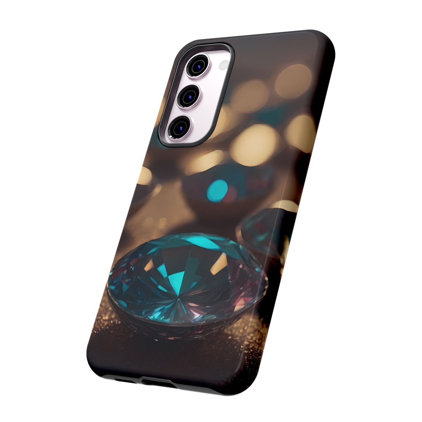 Glamorous Sparkle Custom Phone Case for Samsung Galaxy S10–S10 Plus, S20–S20 Ultra, S21, S22, S23, S24 Ultra - Designed by Thalia