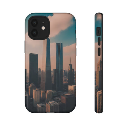 City Skylines Phone Case for iPhone 8–16 Pro Max, iPhone 8 Plus–13 Mini, iPhone XS–XS Max, iPhone 11–14 Pro Max - Designed by Thalia