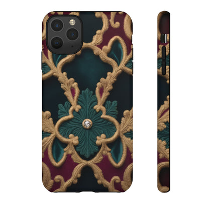 Velvet Luxe Phone Case for iPhone 8–16 Pro Max, iPhone 8 Plus–13 Mini, iPhone XS–XS Max, iPhone 11–14 Pro Max - Designed by Thalia