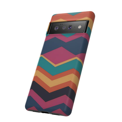 80s Retro Custom Phone Case for Google Pixel 8 Pro, Pixel 8, Pixel 7, Pixel 6 Pro, Pixel 6, Pixel 5 5G - Designed by Thalia