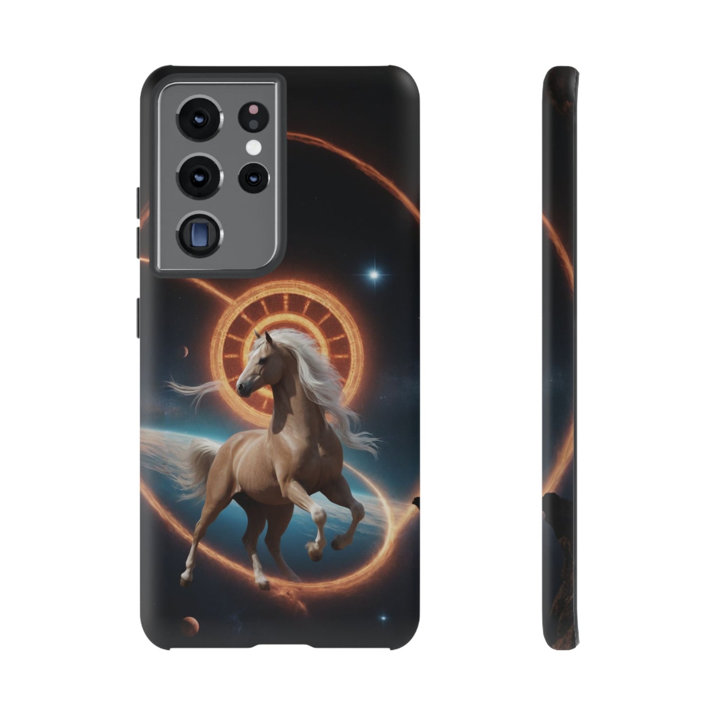 Chinese Zodiac Horse Custom Phone Case for iPhone 8–16 Pro Max, Pixel 5–8 Pro, Galaxy S10–S24 Ultra - Designed by Thalia