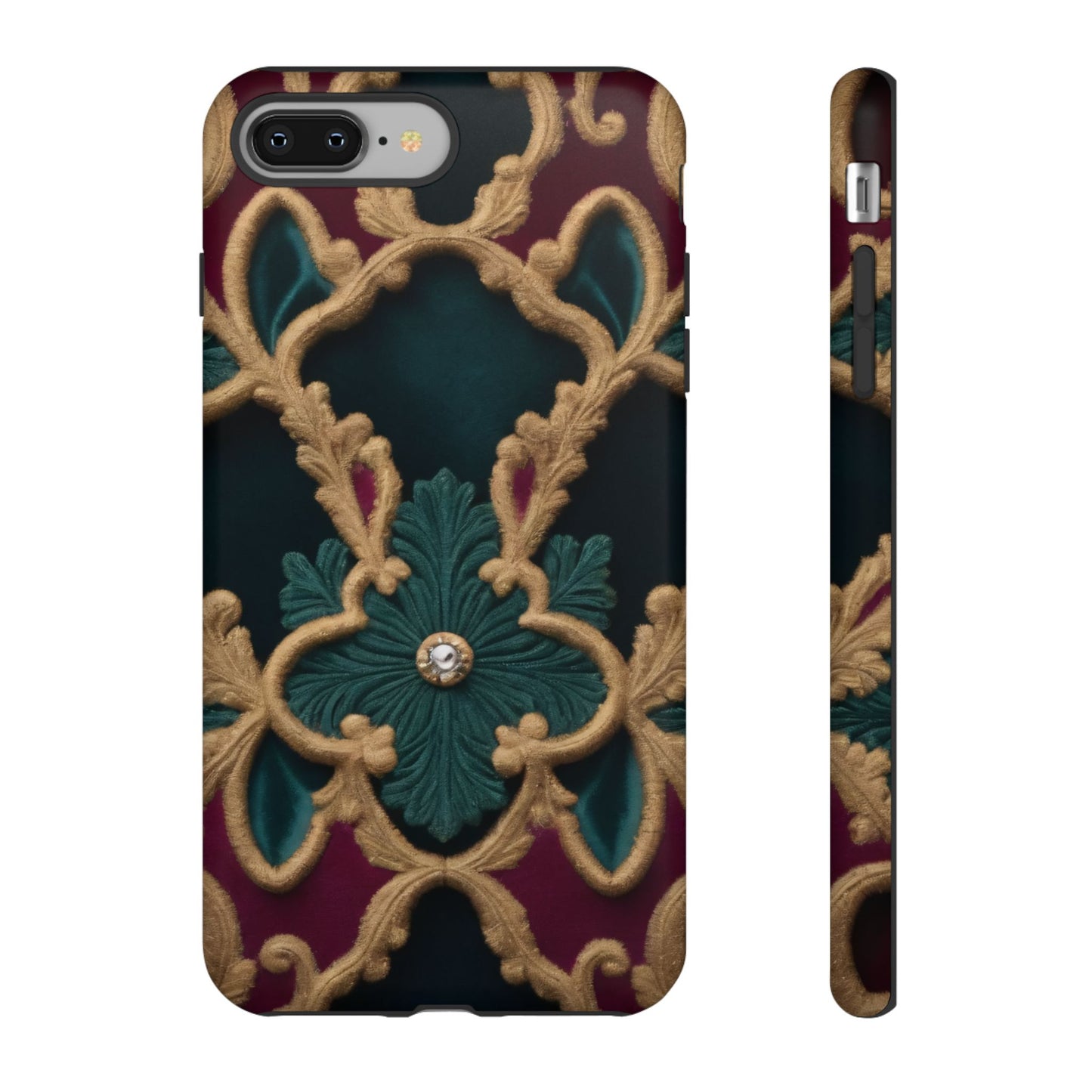 Velvet Luxe Phone Case for iPhone 8–16 Pro Max, iPhone 8 Plus–13 Mini, iPhone XS–XS Max, iPhone 11–14 Pro Max - Designed by Thalia