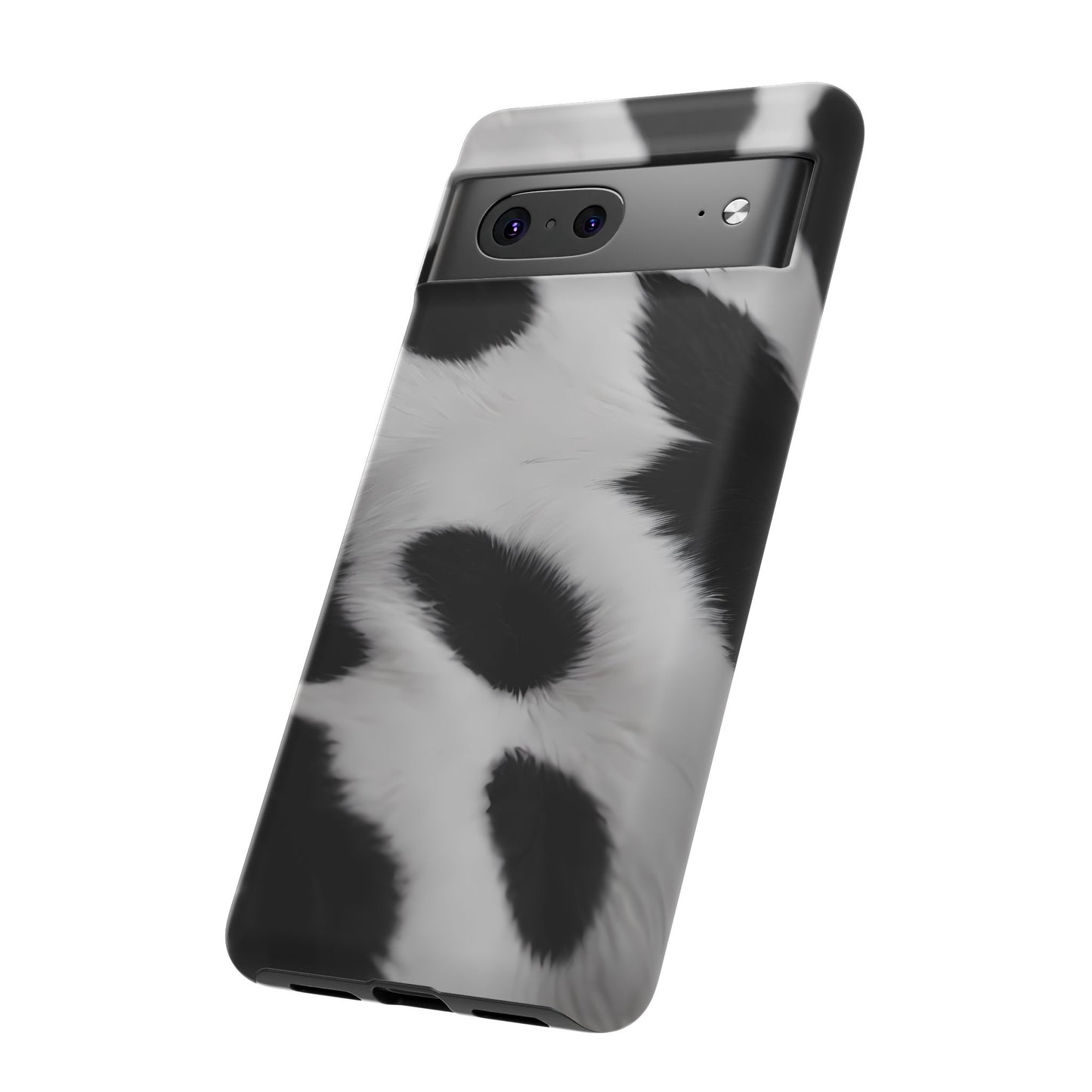 Chic Bovine Elegance Phone Case for iPhone 8–16 Pro Max, Pixel 5–8 Pro, Galaxy S10–S24 Ultra - Designed by Thalia