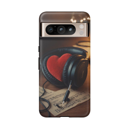 Love Key Phone Case for Google Pixel 8 Pro, Pixel 8, Pixel 7, Pixel 6 Pro, Pixel 6, Pixel 5 5G - Designed by Thalia