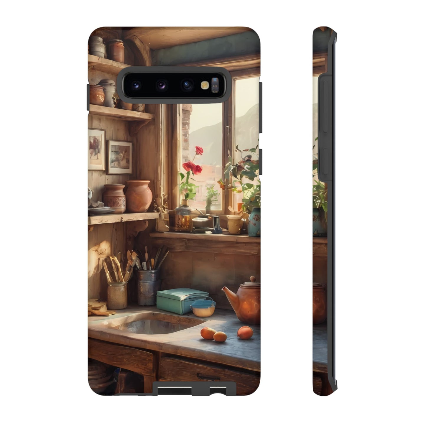 Vintage Vignettes Custom Phone Case for Samsung Galaxy S10–S10 Plus, S20–S20 Ultra, S21, S22, S23, S24 Ultra - Designed by Thalia