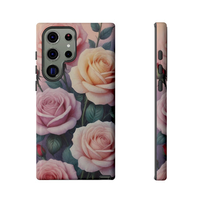 Bloom with Style - Roses Phone Case for iPhone 8–16 Pro Max, Pixel 5–8 Pro, Galaxy S10–S24 Ultra - Designed by Thalia