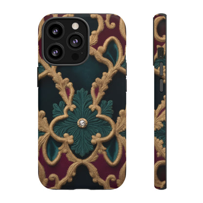 Velvet Luxe Phone Case for iPhone 8–16 Pro Max, iPhone 8 Plus–13 Mini, iPhone XS–XS Max, iPhone 11–14 Pro Max - Designed by Thalia