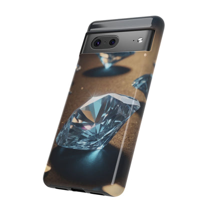 Raining Diamonds Custom, Stylish, Unique & UV protected phone case for Google Pixel, Samsung & iPhone - design for all models - Designed by Thalia