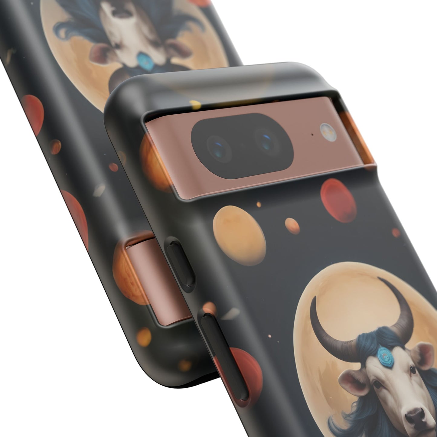 Chinese Zodiac Ox Phone Case for Google Pixel 8 Pro, Pixel 8, Pixel 7, Pixel 6 Pro, Pixel 6, Pixel 5 5G - Designed by Thalia