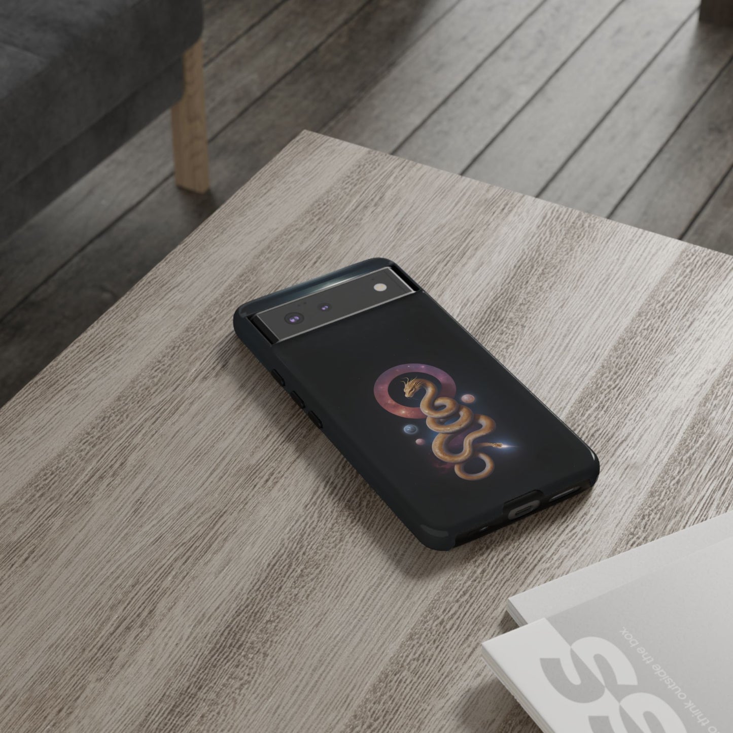 Chinese Zodiac Snake Phone Case for Google Pixel 8 Pro, Pixel 8, Pixel 7, Pixel 6 Pro, Pixel 6, Pixel 5 5G - Designed by Thalia